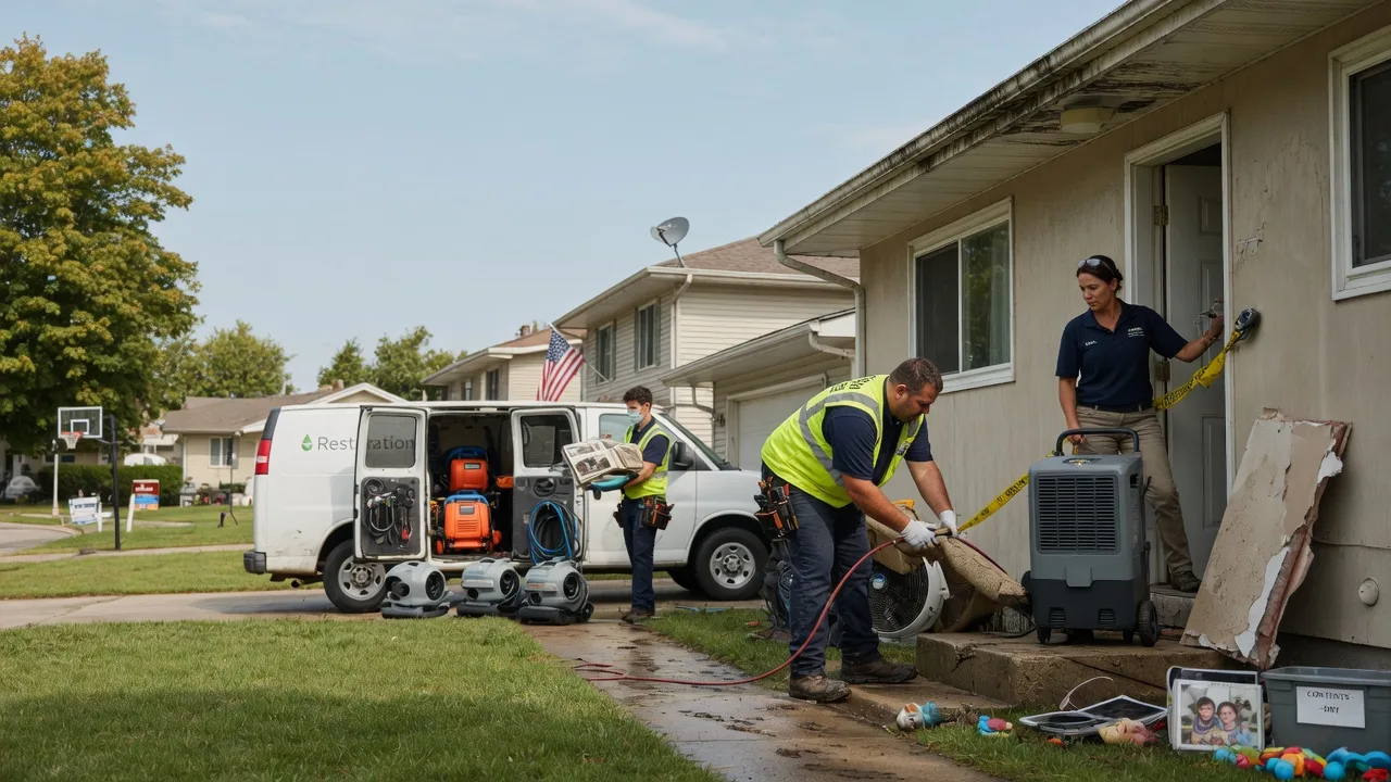 Water Damage Restoration in Allendale, IL near me